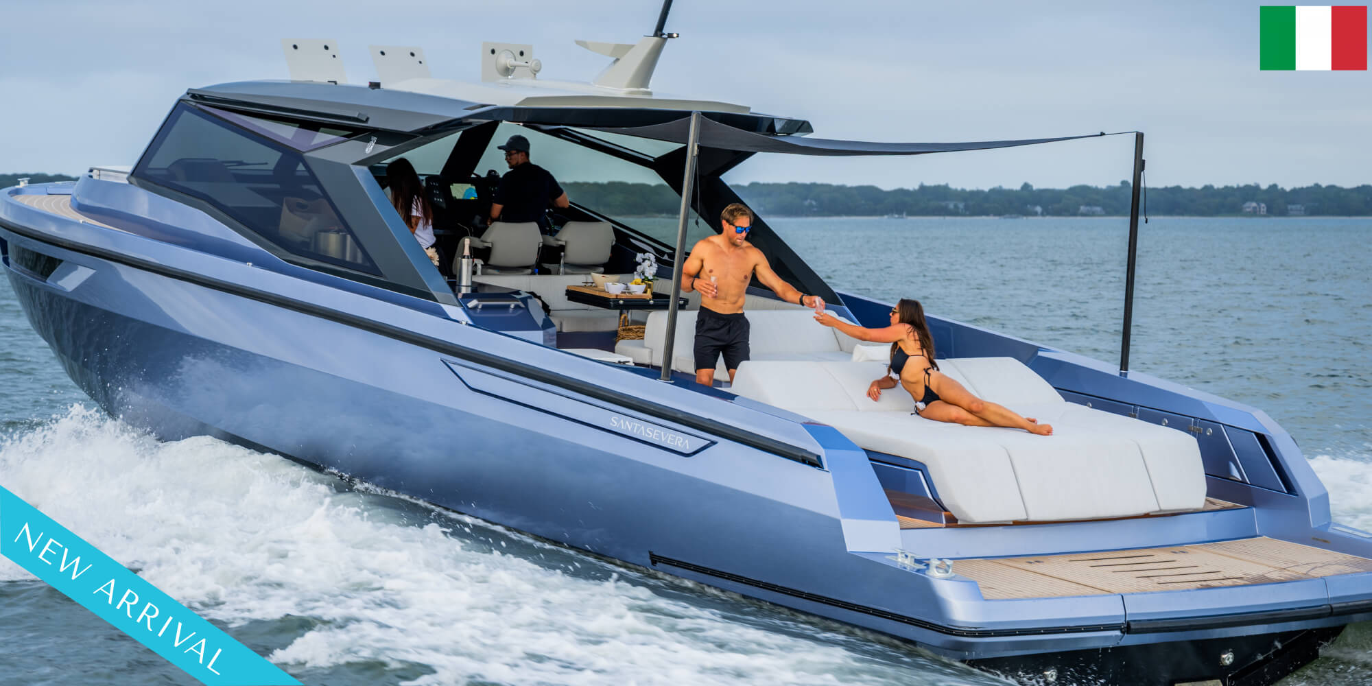 52' 2026 Santasevera Luxury Yacht - Delray Image 1