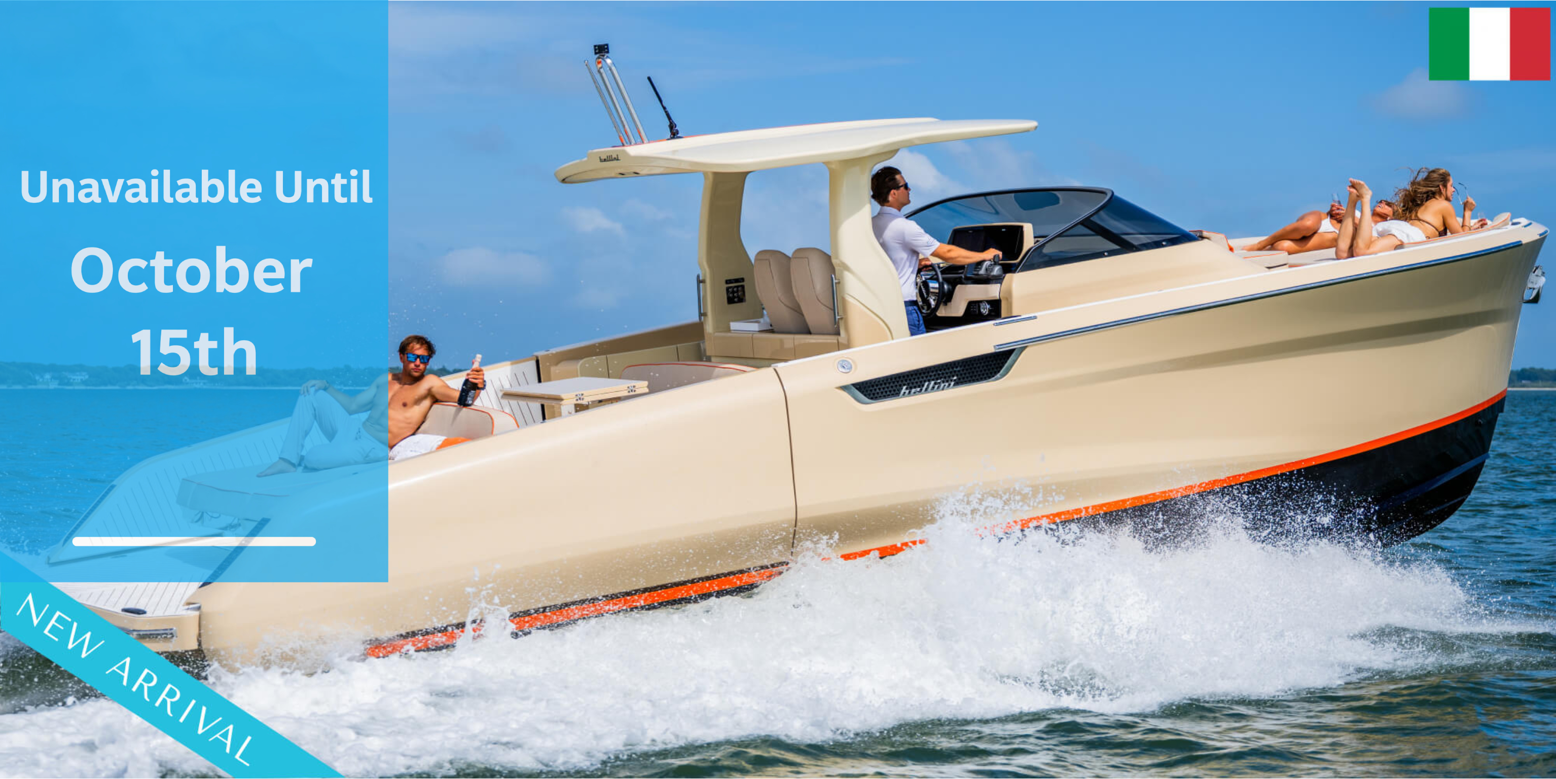 40' 2025 Bellini Yacht + Seabob - Delray Image 1