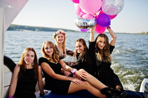 Bachelorette party on a yacht in Delray Beach