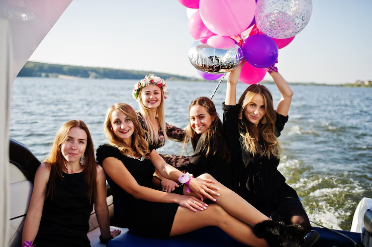 Bachelorette Party on a yacht in Delray Beach